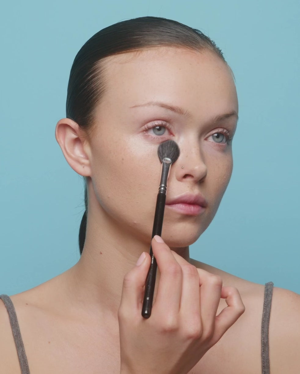 Load video: The Mini Fan brush